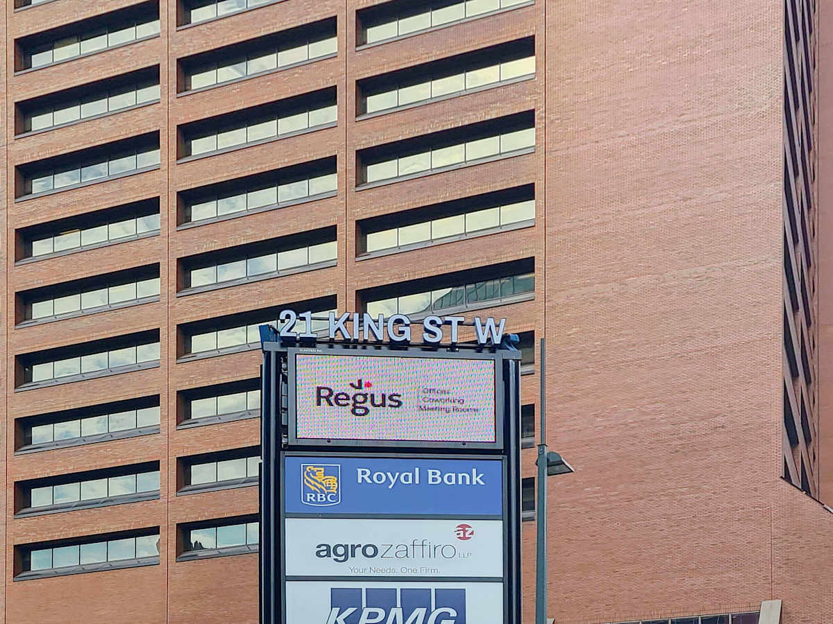 21 King Street West,5th Floor - Regus