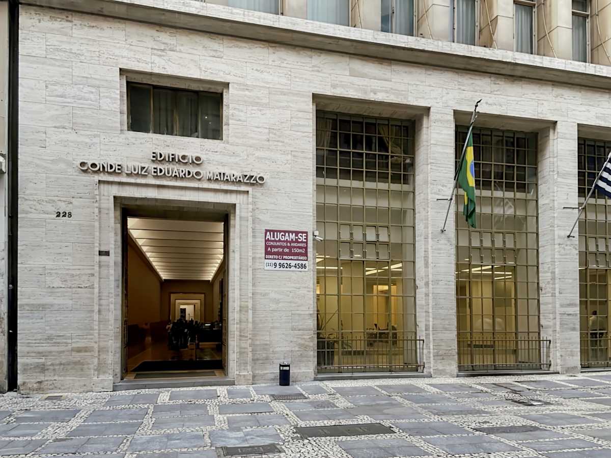 228, XV de Novembro St, 2° floor -,Centro (pedestrian access only) or 99,Boa Vista St. - Regus